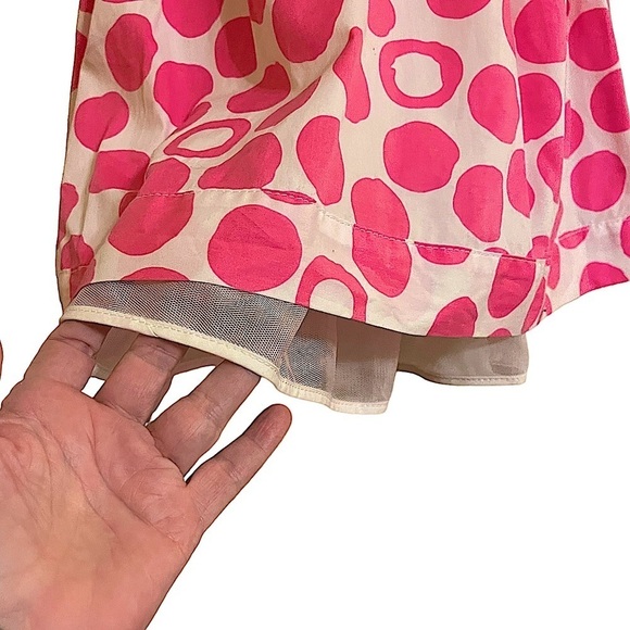 The Childrens's Place Hot Pink and White Polka Dot Dress Size 5 - Picture 6 of 12